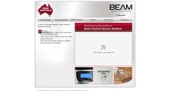 Desktop Screenshot of beamvac.com.au